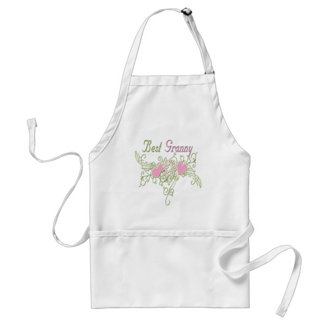 Best Granny Swirling Hearts Standard Apron (Front)