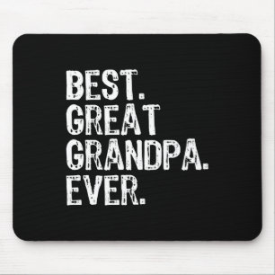Best Great Grandpa Ever Family Fun Cool Mouse Pad