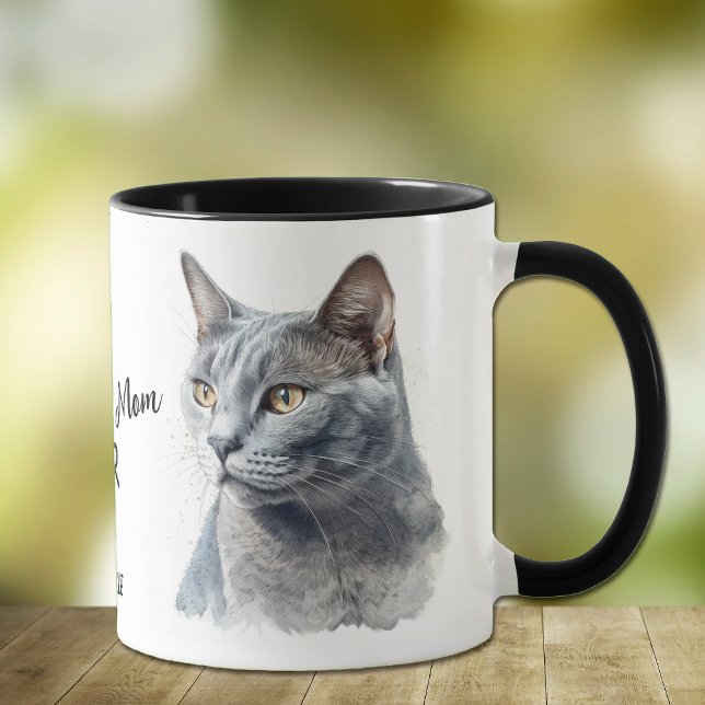 Best Grey Cat Mum Ever Mug (Creator Uploaded)