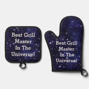 Best Grill Master Oven Mitt and Pot Holders Set