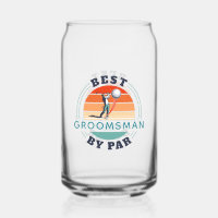 Best Groomsman By Par Golf Player Wedding