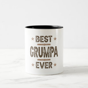Best Grumpa Ever Two-Tone Coffee Mug