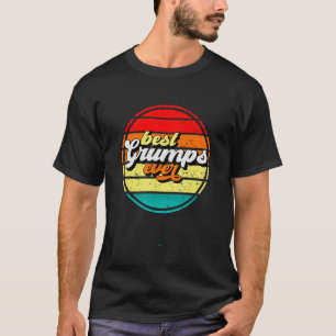 Best Grumps Ever Father Day Grandpa Retro Vintage  T-Shirt