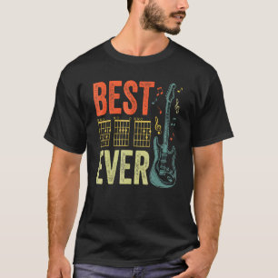 Best Guitar Dad Ever Chords Best Dad Guitar Guitar T-Shirt