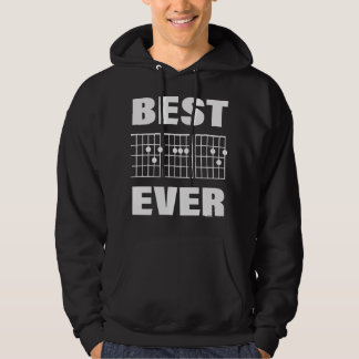 Best Guitar Dad Ever - Funny Guitar Gift For Dad Hoodie