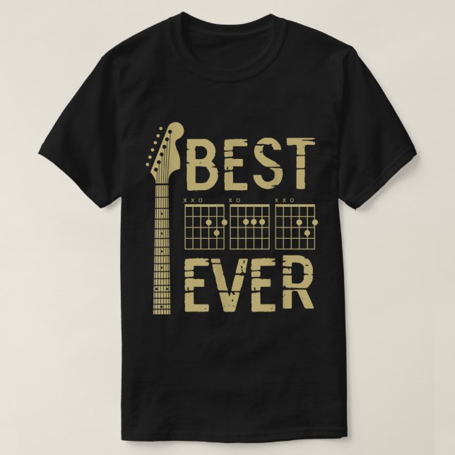 Best Guitar Player Ever Design T-Shirt (Design Front)