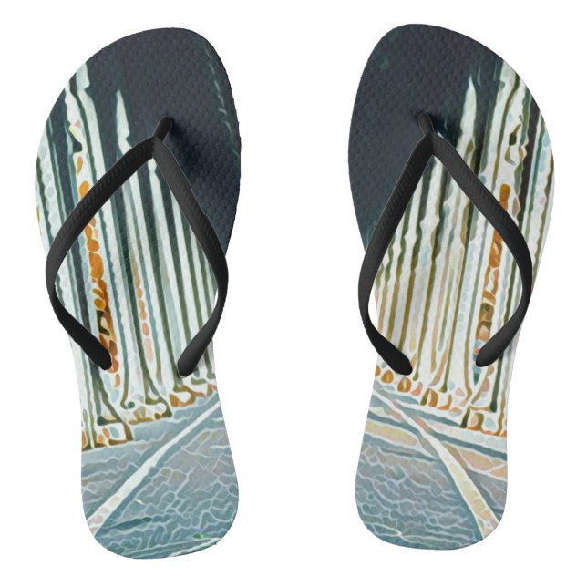 Best guitarist ever jandals (Footbed)