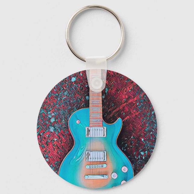 Best guitarist ever key ring (Front)