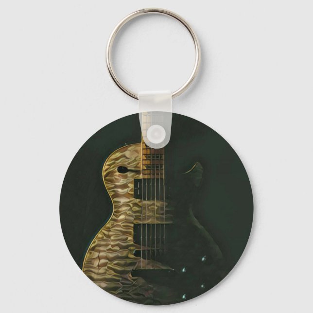 Best guitarist ever key ring (Front)