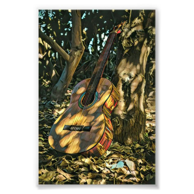 best guitarist ever photo print (Front)