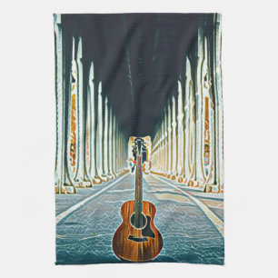 Best guitarist ever tea towel