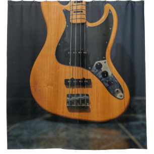 Best Guitarist Gift Shower Curtain