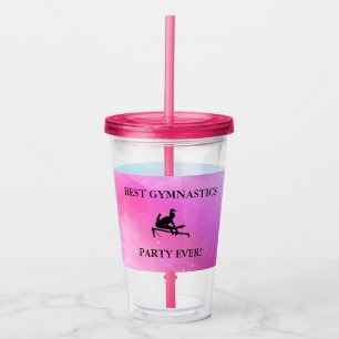 BEST GYMNASTICS PARTY EVER! PLASTIC TUMBLER
