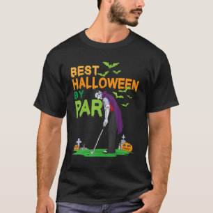Best Halloween By Par Vampire Golf T-Shirt