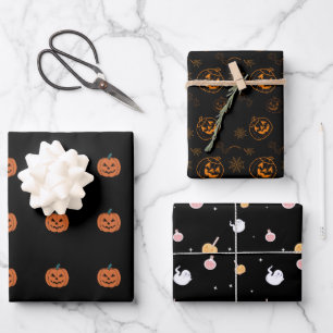 Best Halloween  Wrapping Paper Sheet