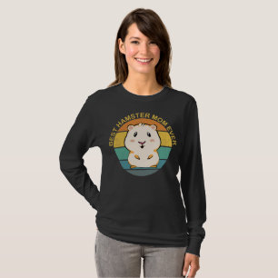 Best Hamster Mum Ever Retro Vintage Hamster Mum  T-Shirt