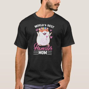 Best Hamster Mum Hamsters Animal Pet Graphic T-Shirt