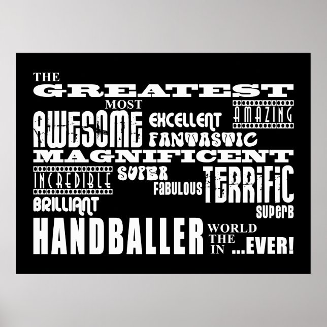 Best Handballers : Greatest Handballer Poster (Front)