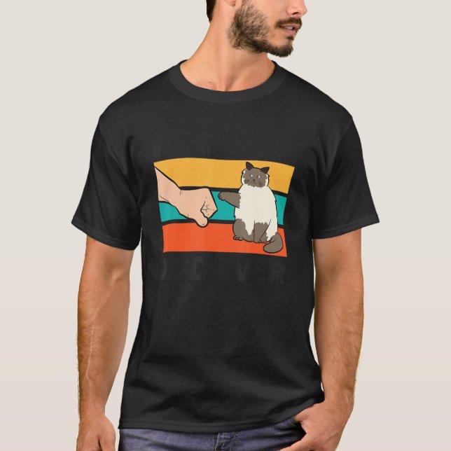 Best Himalayan Cat Dad Ever T-Shirt (Front)
