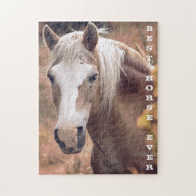 Best Horse Ever Personalised Photo Jigsaw Puzzle (Vertical)