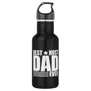 Best host dad ever happy fathers day gift ideas 532 ml water bottle