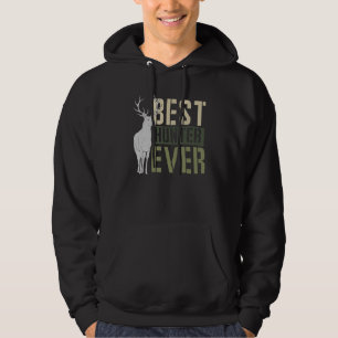 Best Hunter Ever Deer Hunting Animal Funny Hunting Hoodie