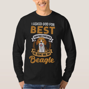 Best Hunting Beagle Dog Design/ Funny Beagle Dog   T-Shirt