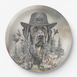 Best Hunting Dogs (GSP)    Paper Plate