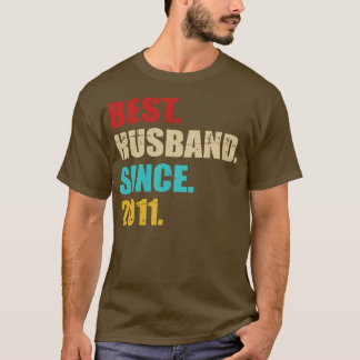 Best hus since 2011 10th wedding anniversary T-Shirt