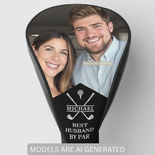Best Husband by Par Photo Modern Golf Head Cover