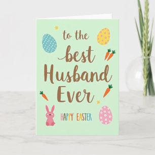Best Husband Easter Day Card
