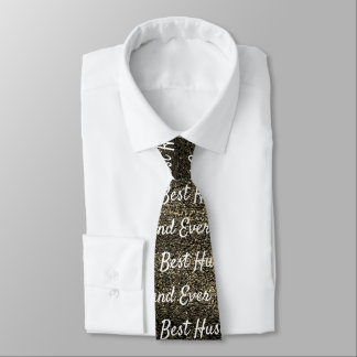 Best Husband Ever | Brown Dream Abstract Tie