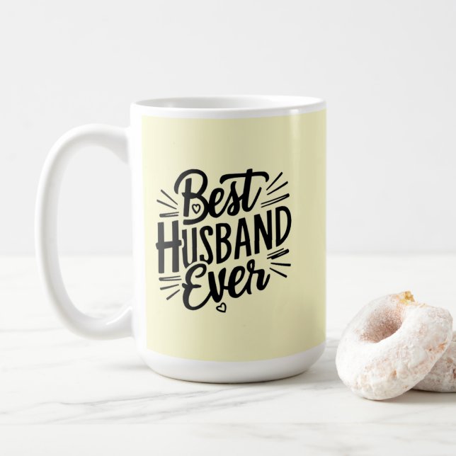 Best husband ever  coffee mug (With Donut)