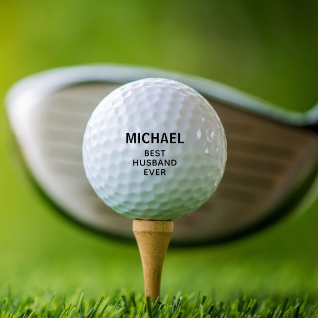 Best Husband Ever Golf Balls (Creator Uploaded)