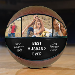 Best Husband Ever Photo Custom Basketball