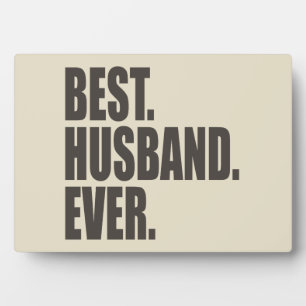 Best. Husband. Ever. Plaque