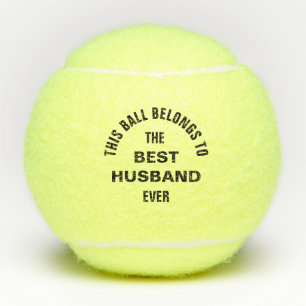 Best Husband Ever Tennis Balls