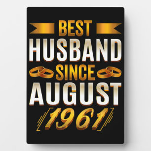 Best Husband Funny 59th Anniversary Parents Plaque