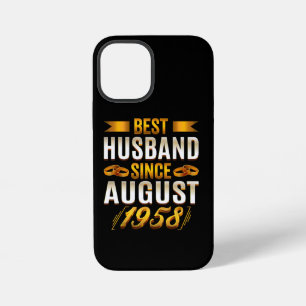 Best Husband FunnyAnniversary Mum Dad iPhone 12 Mini Case