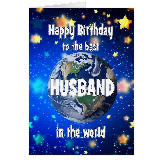 Best Husband In The World Birthday (Front)