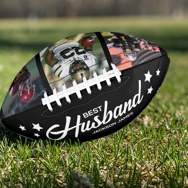 Best Husband Photo Collage Football (Creator Uploaded)