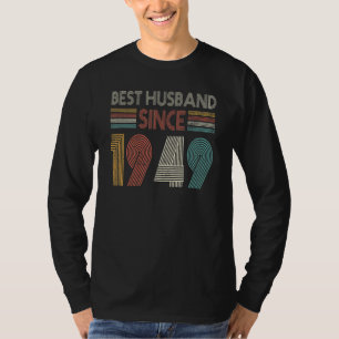 Best Husband Since 1949 73th wedding anniversary T-Shirt