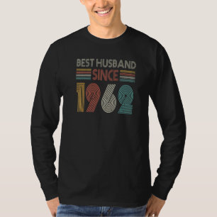 Best Husband Since 1962 60th wedding anniversary T-Shirt