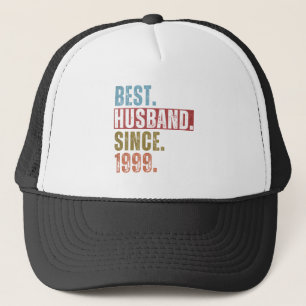 BEST HUSBAND SINCE 1999  TRUCKER HAT