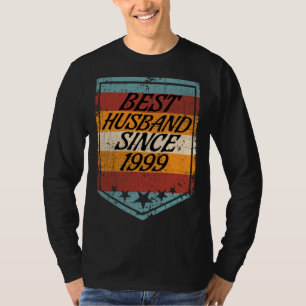 Best Husband since 1999 wedding married 1999 marri T-Shirt