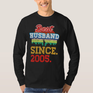 Best Husband Since 2005 17th Wedding Anniversary 1 T-Shirt