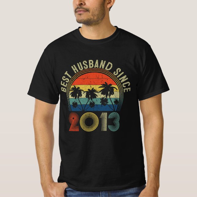 Best Husband Since 2013 T-Shirt (Front)