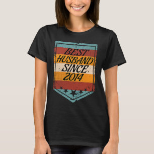 Best Husband since 2014 wedding married in 2014 T-Shirt