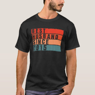 Best Husband Since 2015 Epic Couple 6Th Wedding An T-Shirt