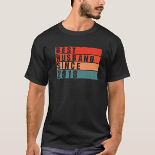 Best Husband Since 2018 Epic Couple 3Rd Wedding An T-Shirt